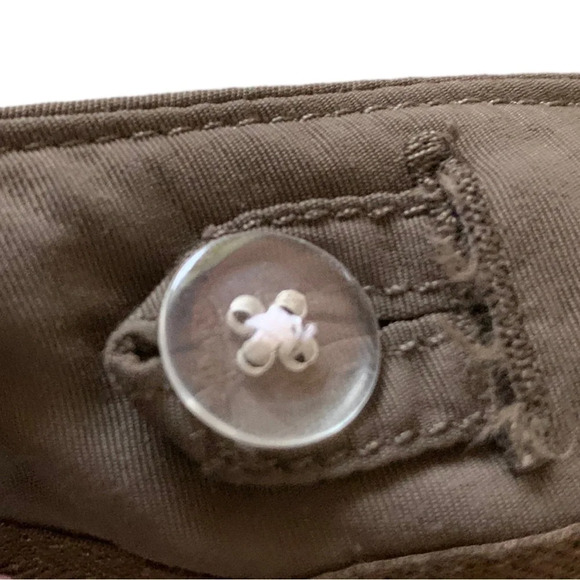 Mountain Equipment Co-op Womens Nylon Brown Cargo Bermuda Hiking Shorts Size 6 - Picture 10 of 11